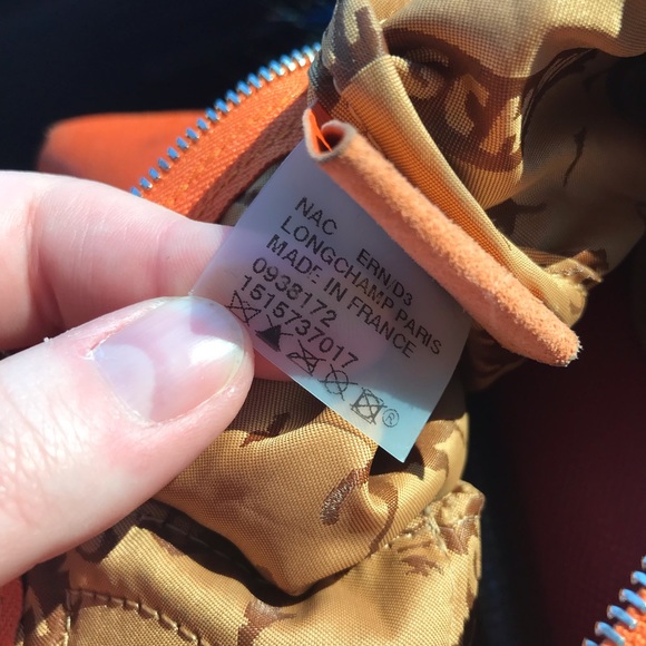 Longchamp medium cuir bag - Picture 7 of 8